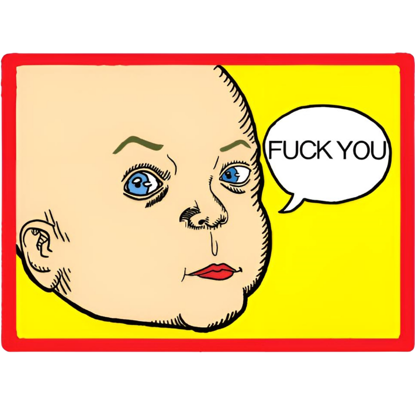 F U Baby Postcard image 0
