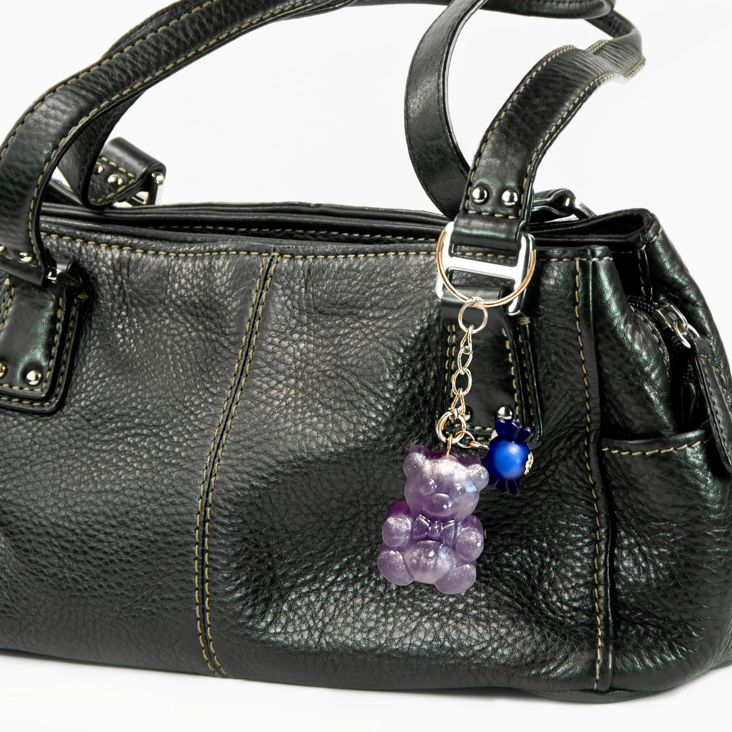 Gummy Bear Keychain with Candy