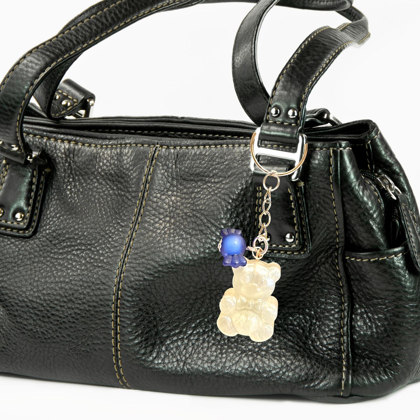 Gummy Bear Keychain with Candy