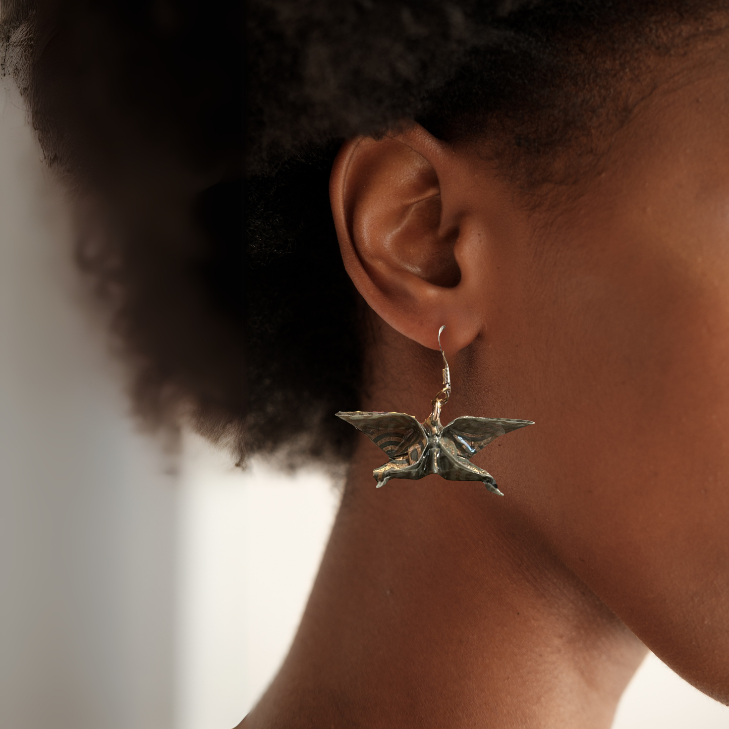 Origami Butterfly Earrings