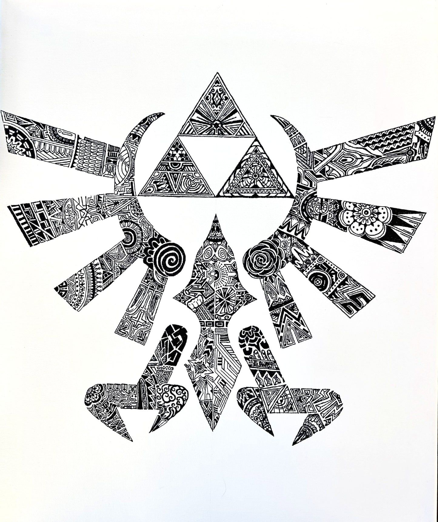Graffiti Tri-Force image 1