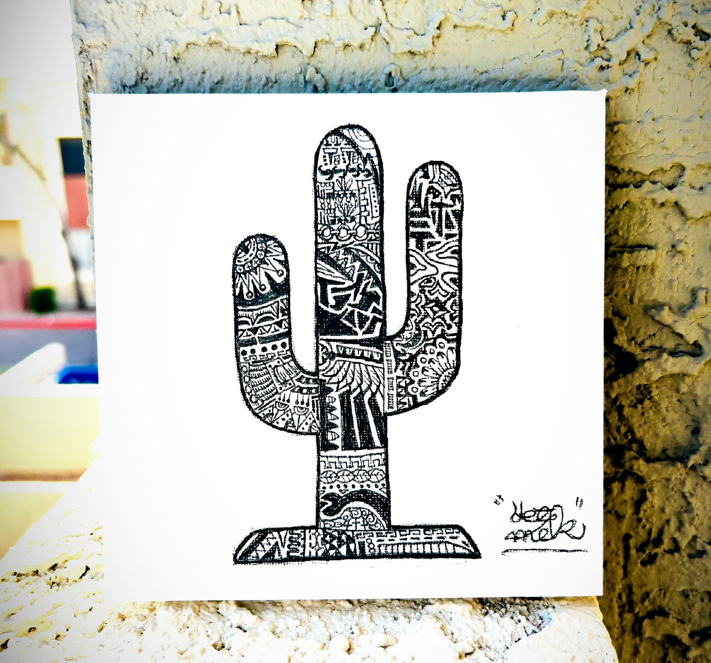 Graffiti Cactus image 0