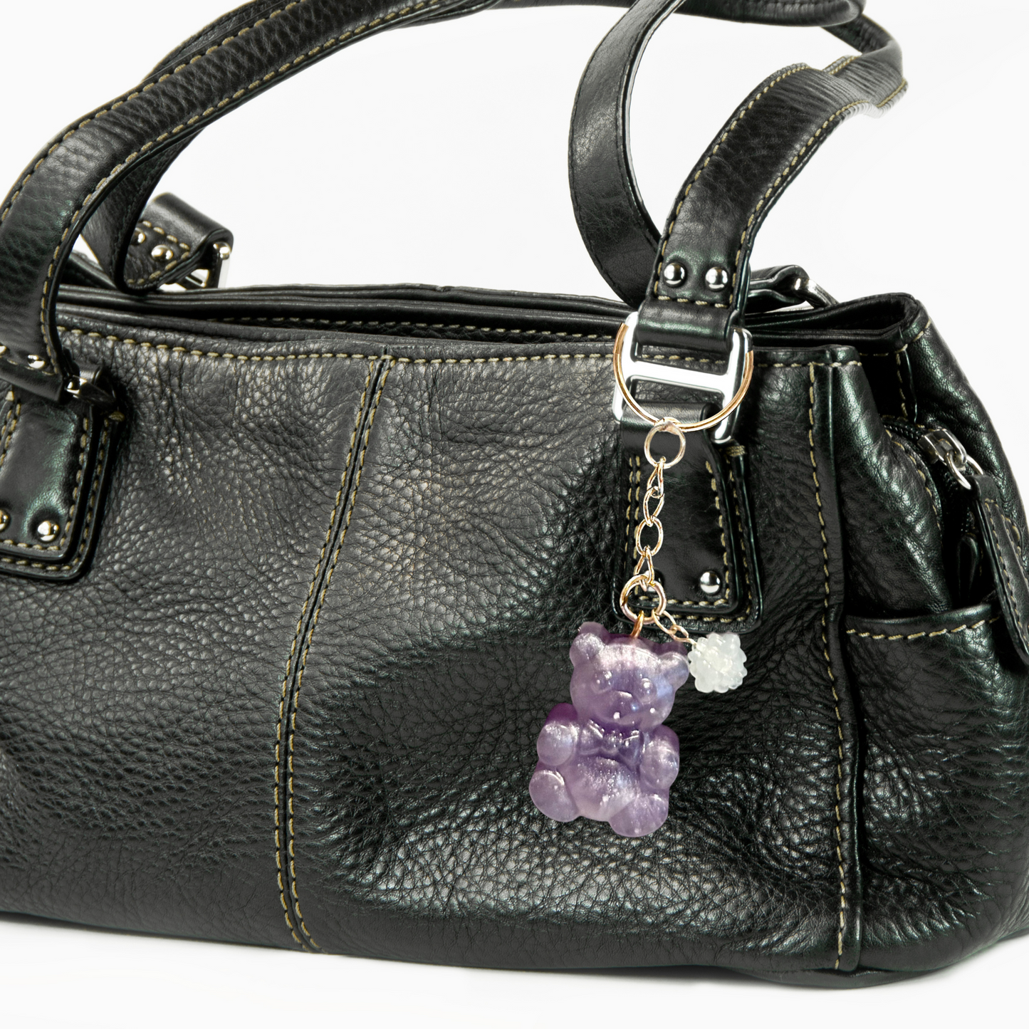 Gummy Bear Keychain with Candy