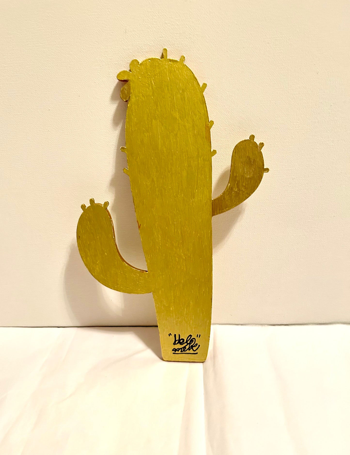 Saguaro Cactus Wood Cut