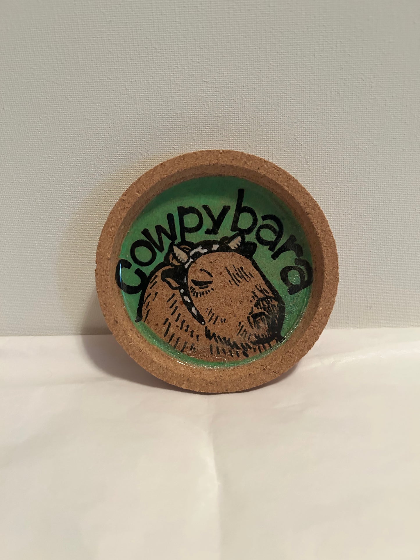 Cork Capybara Coasters