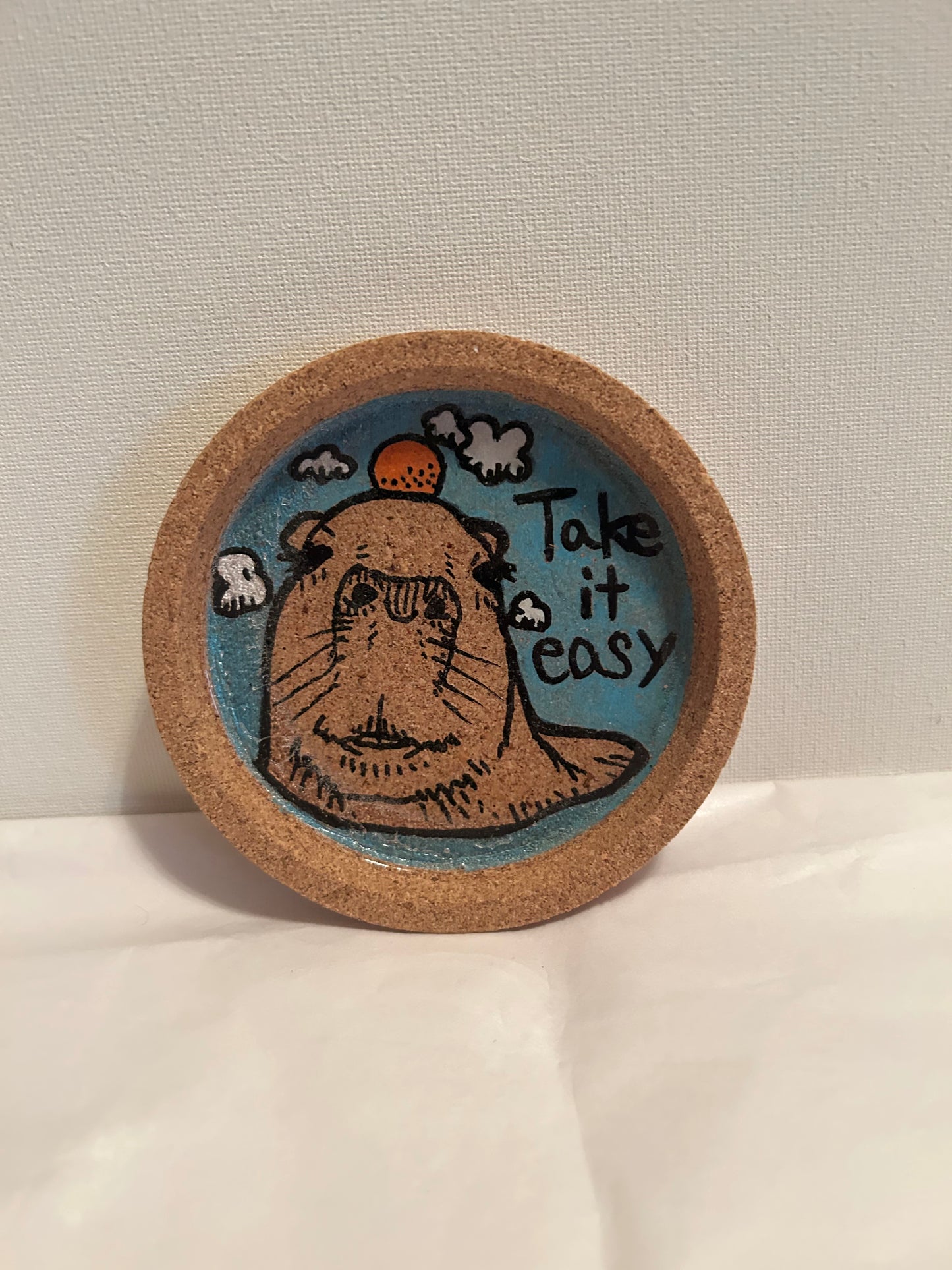 Cork Capybara Coasters