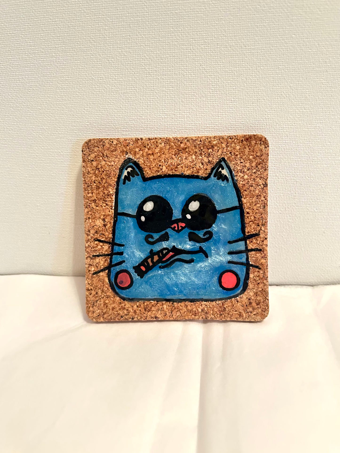 Kitty Cork Coasters