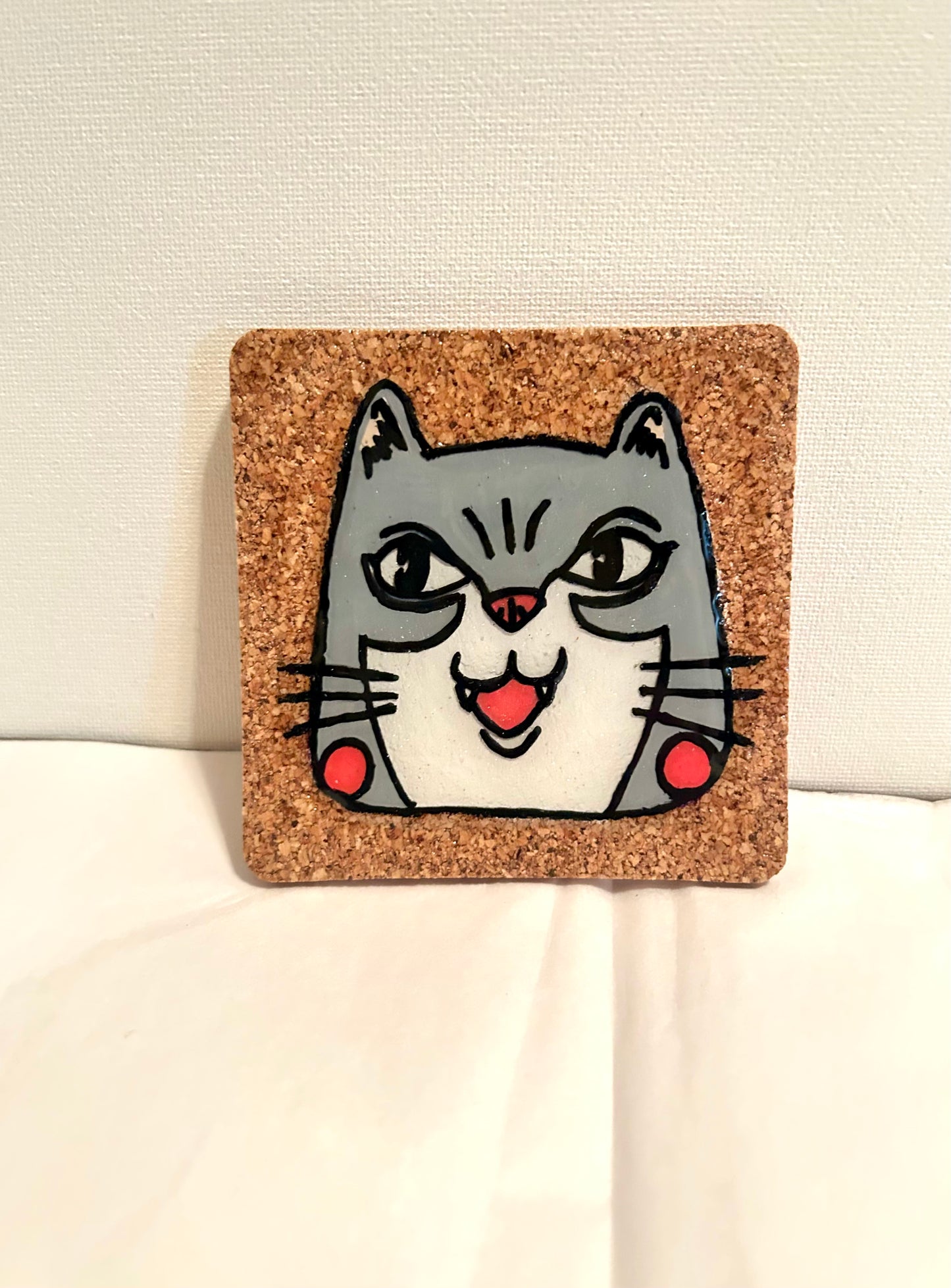 Kitty Cork Coasters