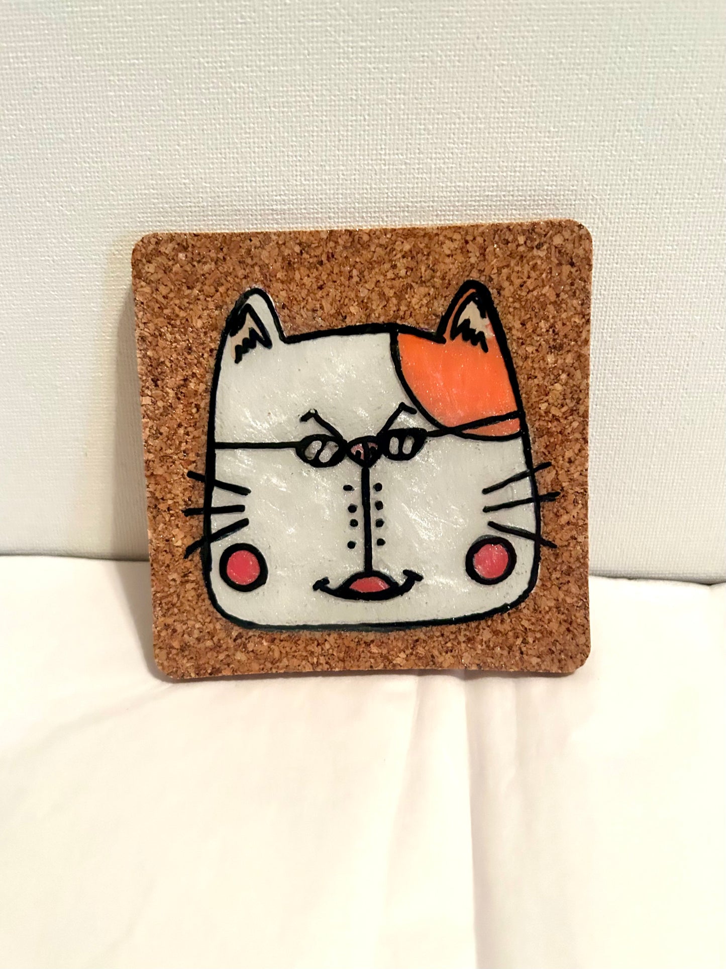 Kitty Cork Coasters