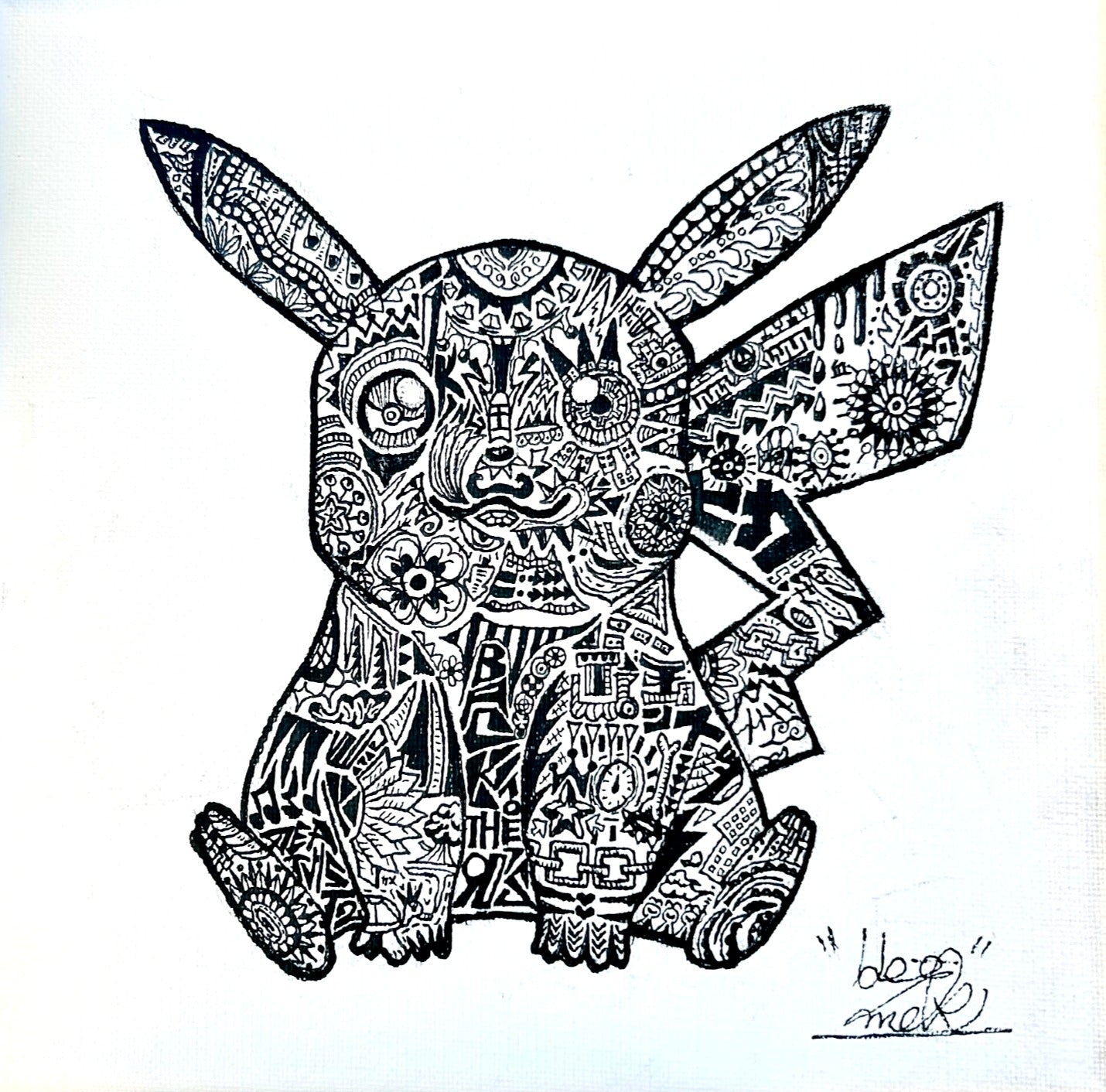 Graffiti Pikachu image 1