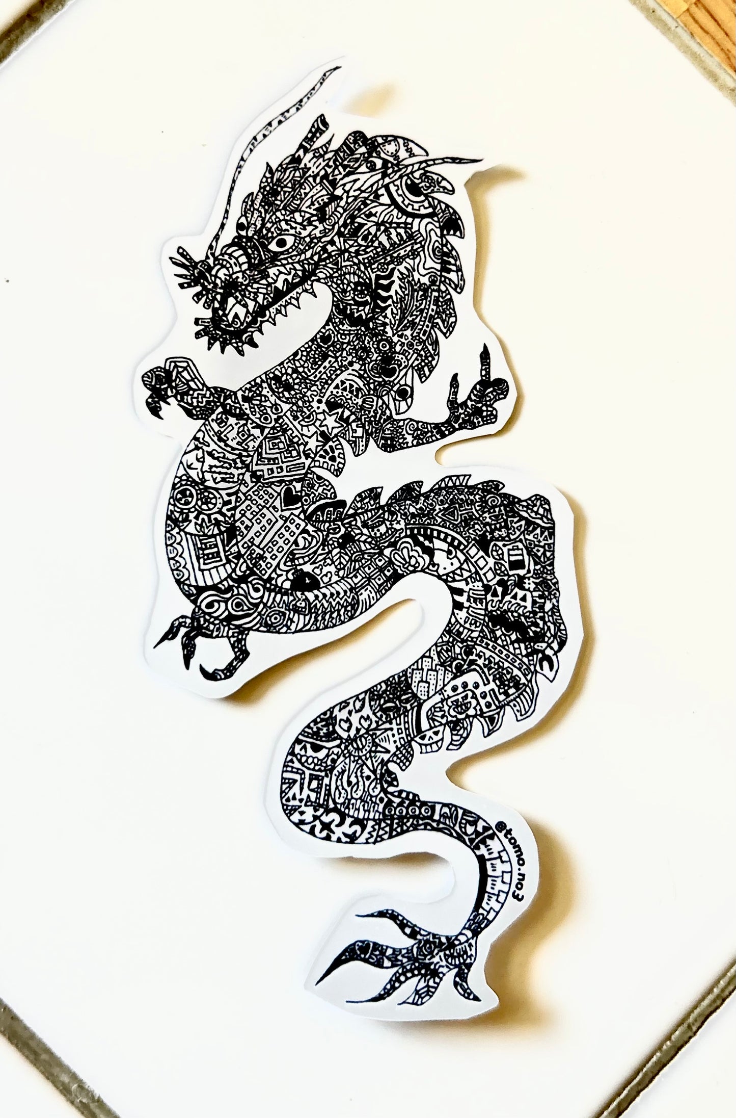 Zentangle Dragon