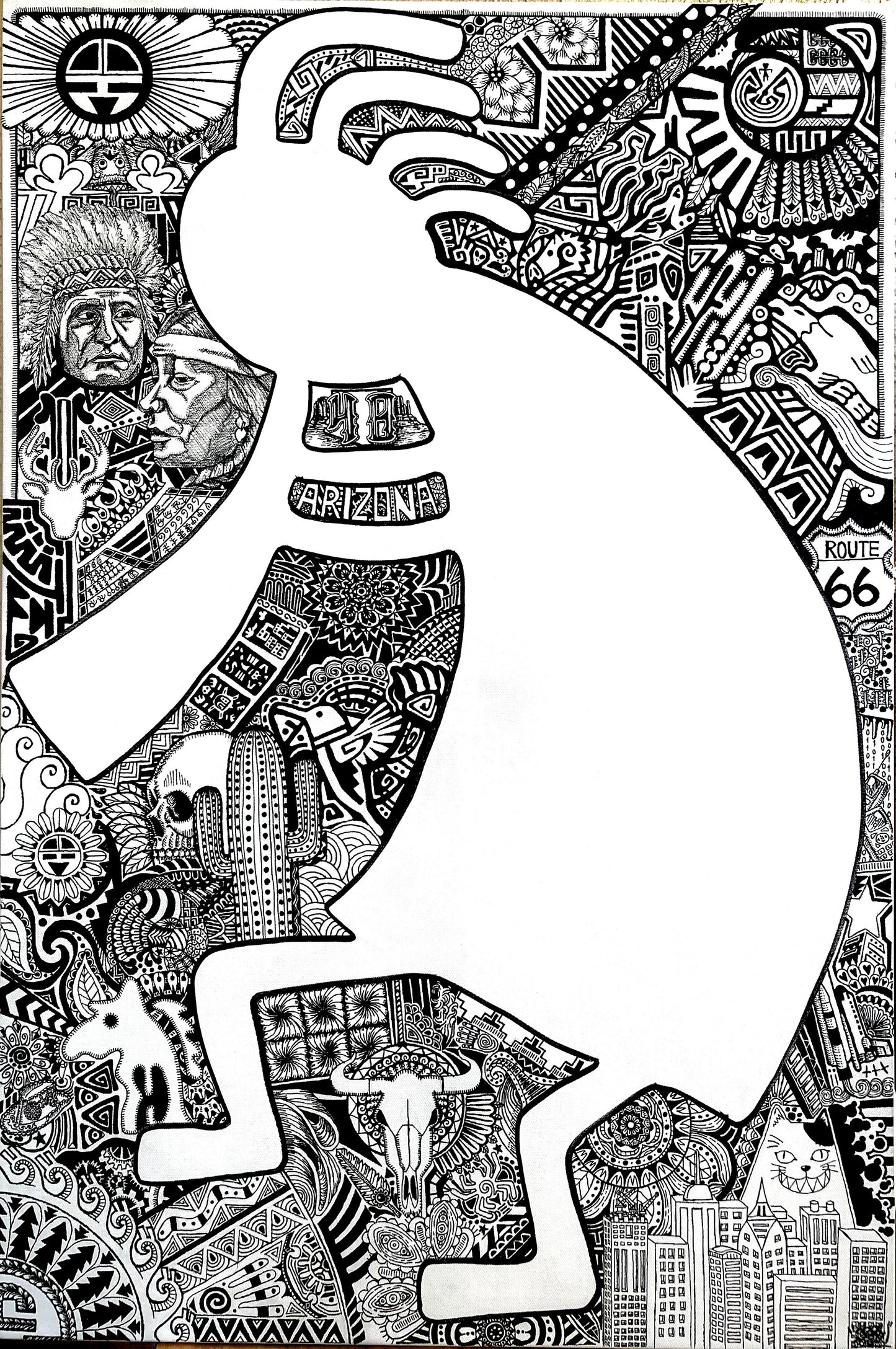 My New Home Original Canvas