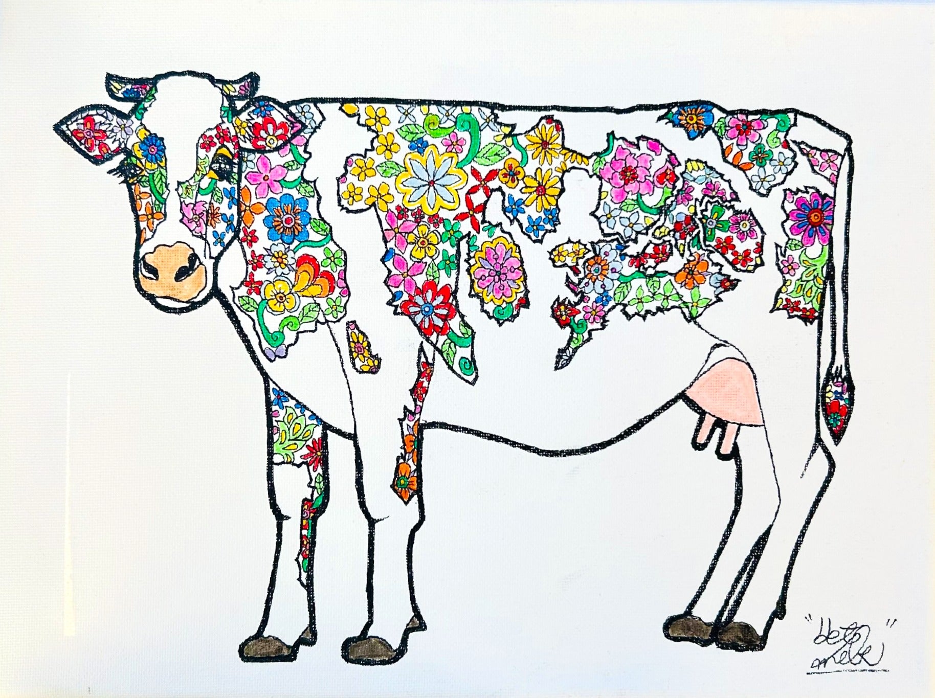 Flower Cow image 1