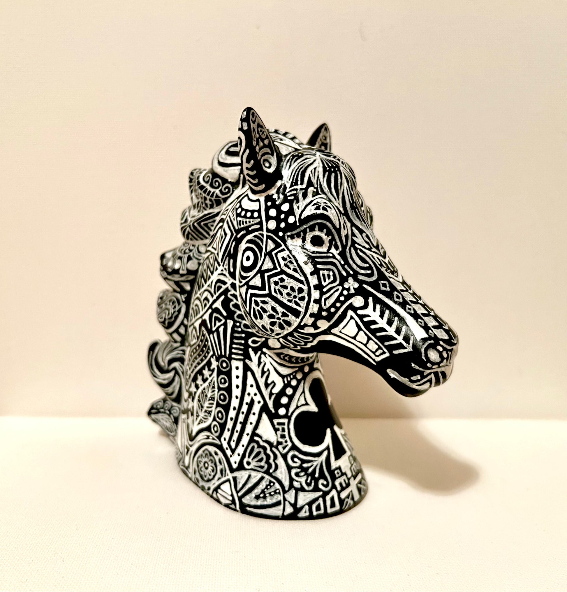 Knight of Clubs Ceramic Sculpture image 0