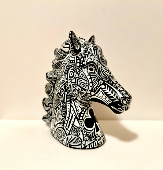 Knight of Clubs Ceramic Sculpture image 0