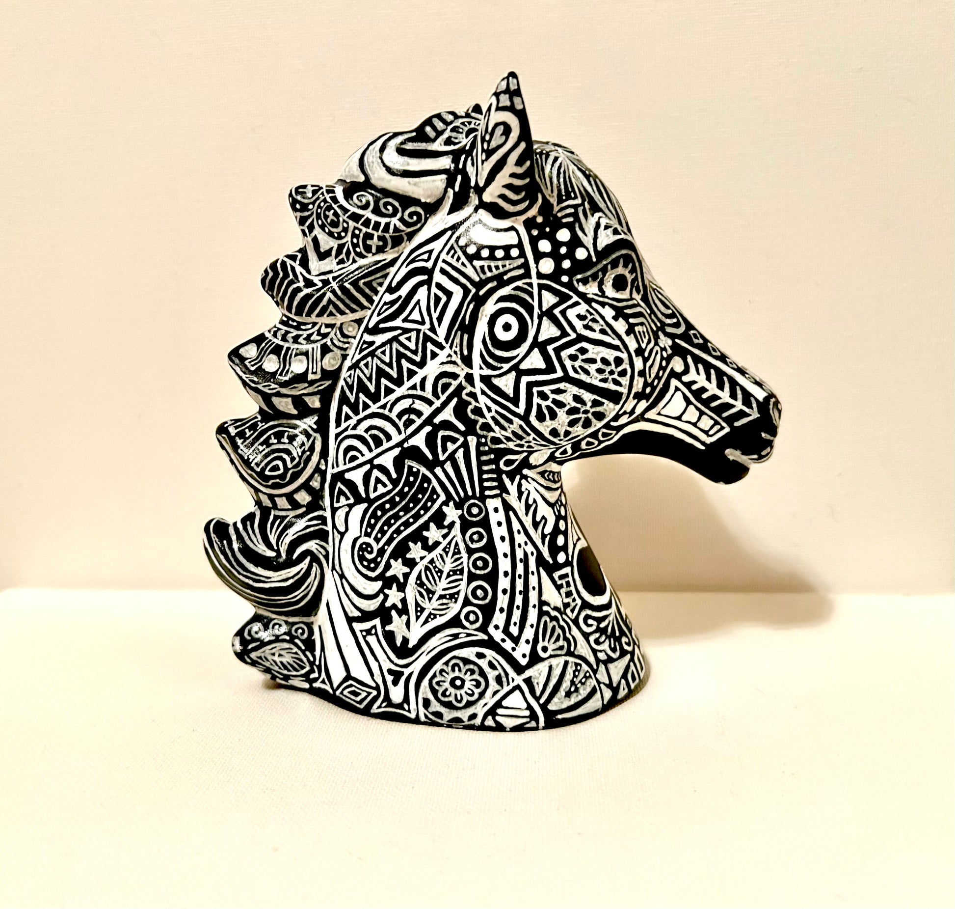 Knight of Clubs Ceramic Sculpture image 2