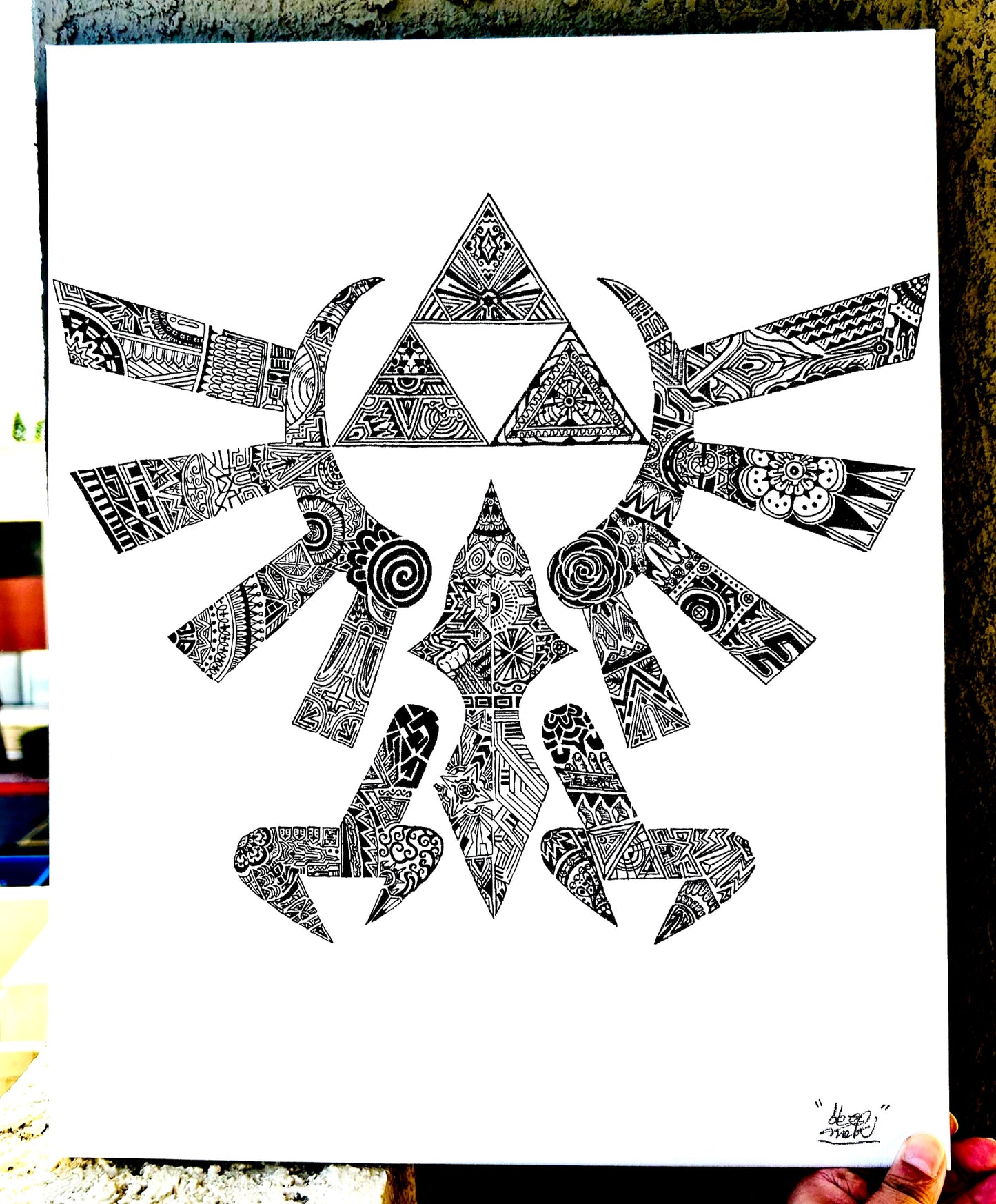 Graffiti Tri-Force image 0