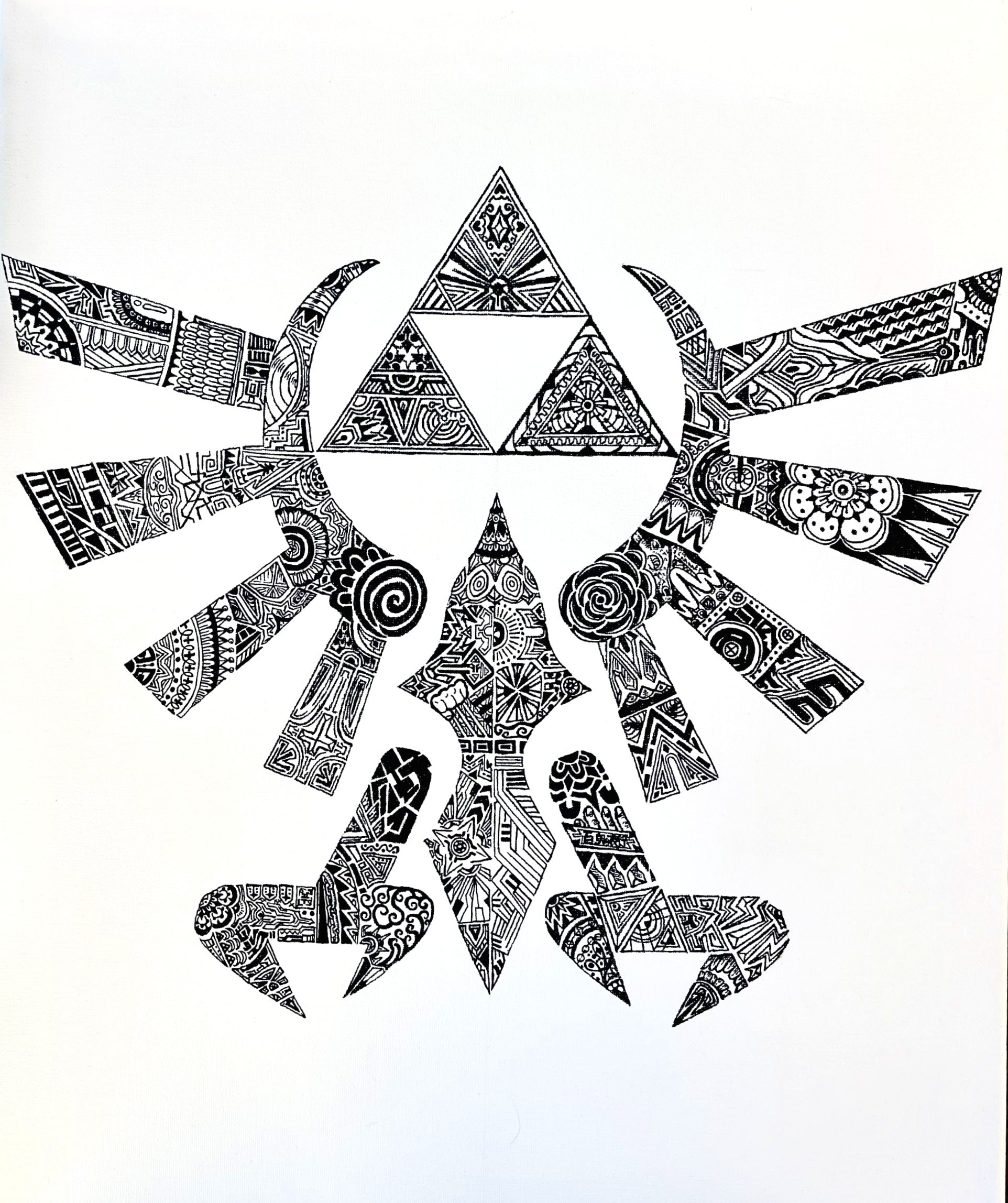 Graffiti Tri-Force image 1