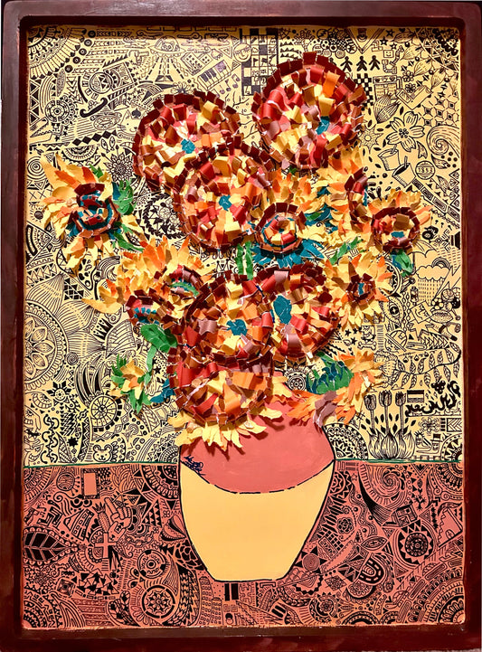 Homage to Van Gogh's Sunflowers