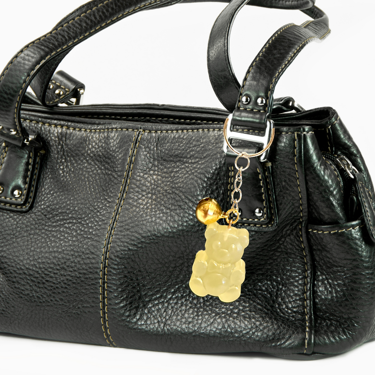 Gummy Bear Keychain with Bell