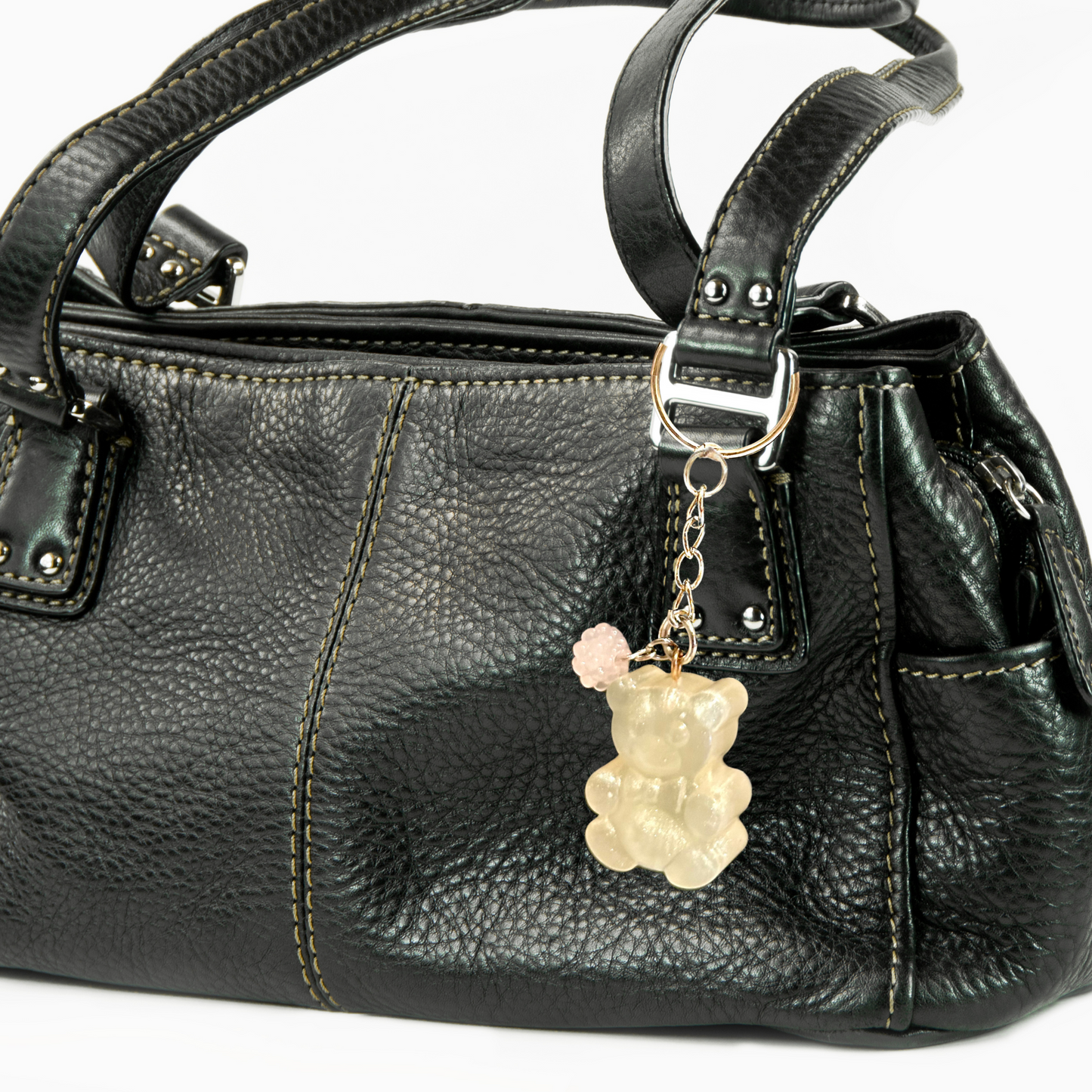 Gummy Bear Keychain with Candy
