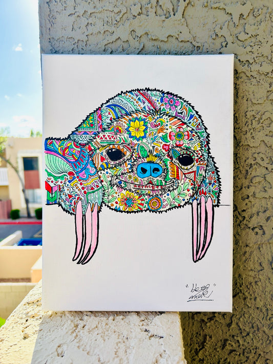 Zentangle Sloth
