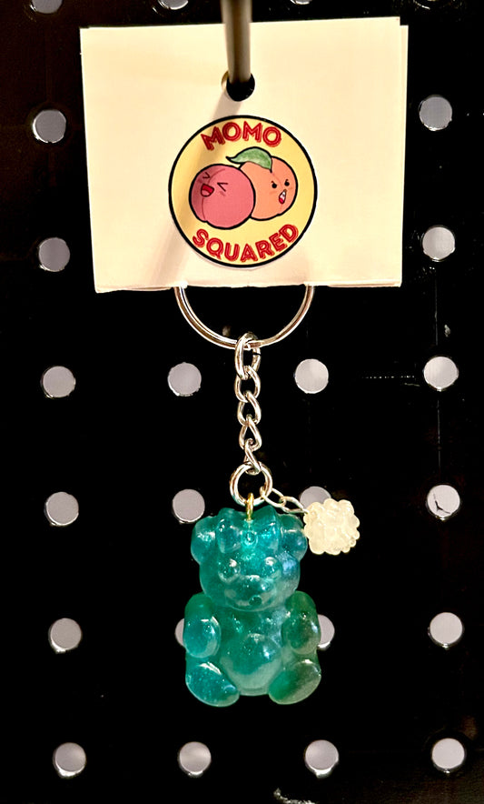 Gummy Bear Keychain with Candy