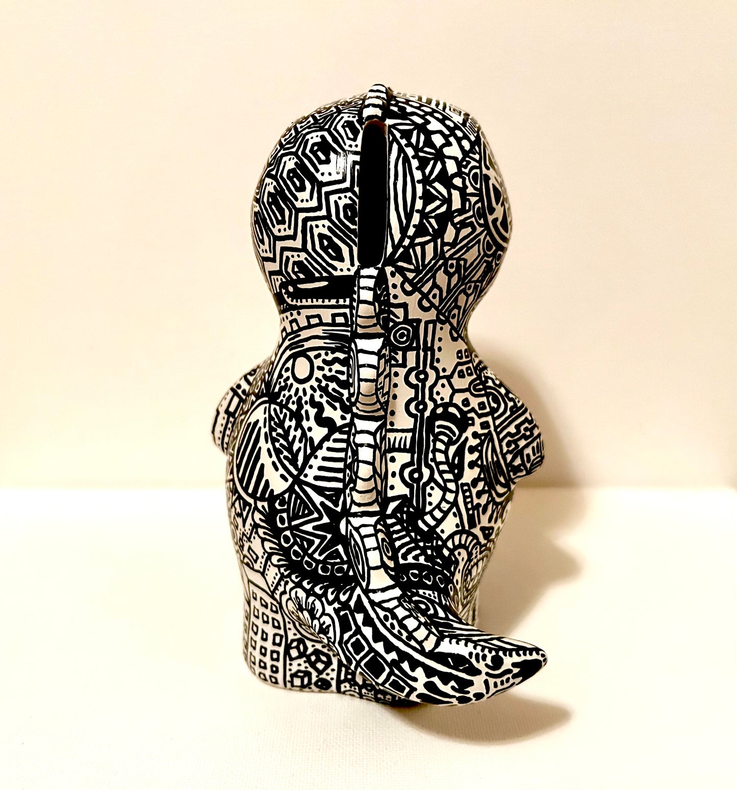 Robo-Rex Ceramic Sculpture image 3