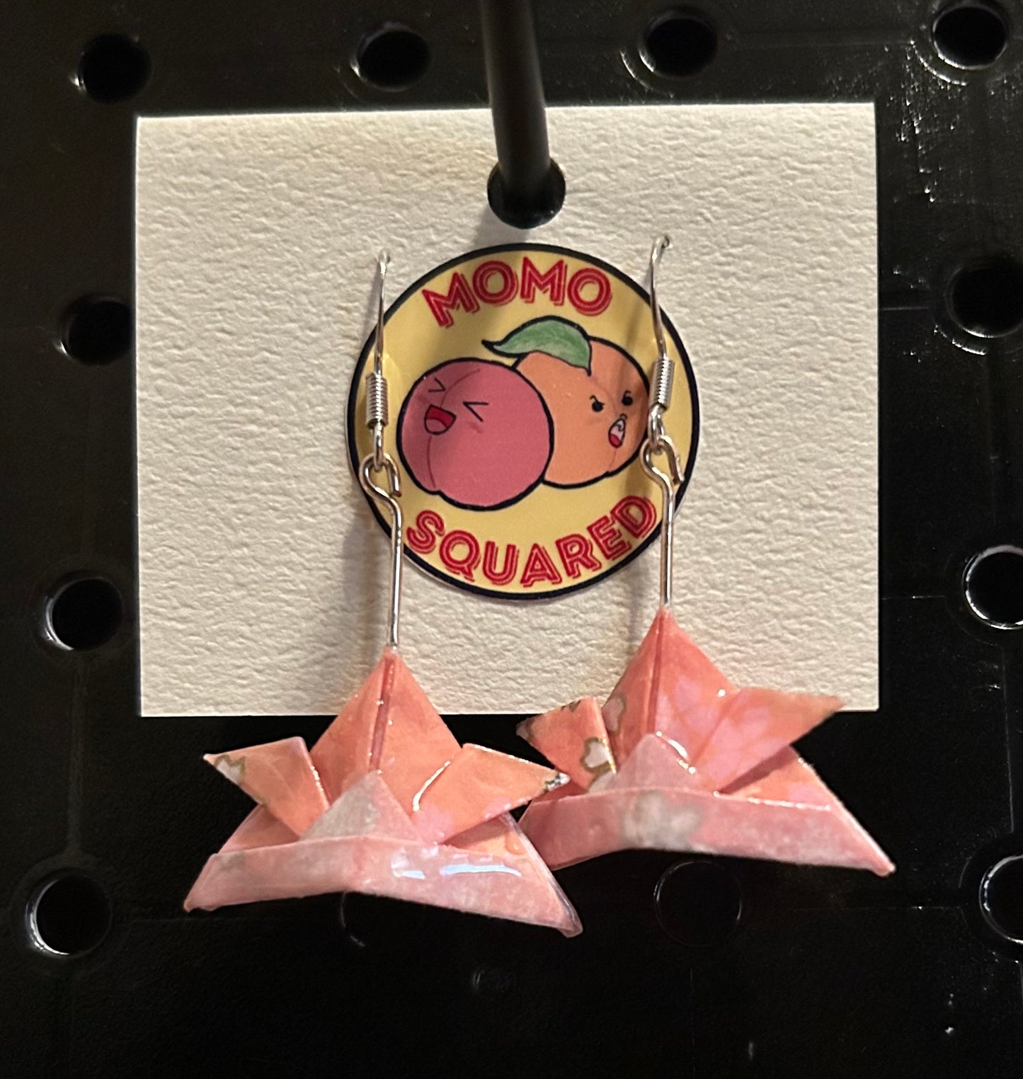 Origami Kabuto Earrings