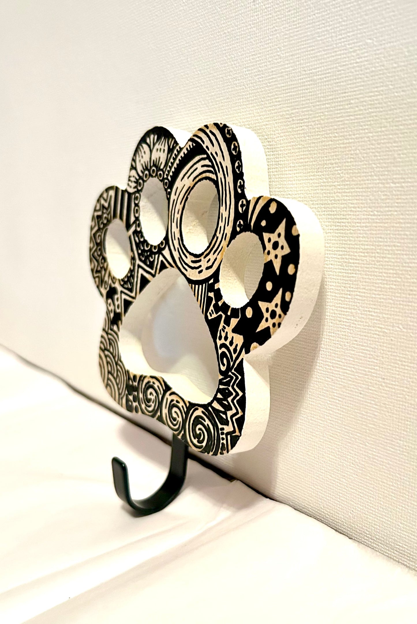 Paw Print Wall Hook