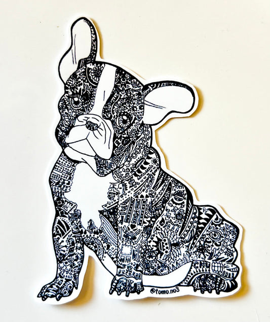 Zentangle Frenchie