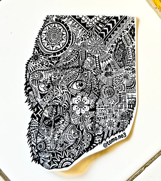 Zentangle Gorilla